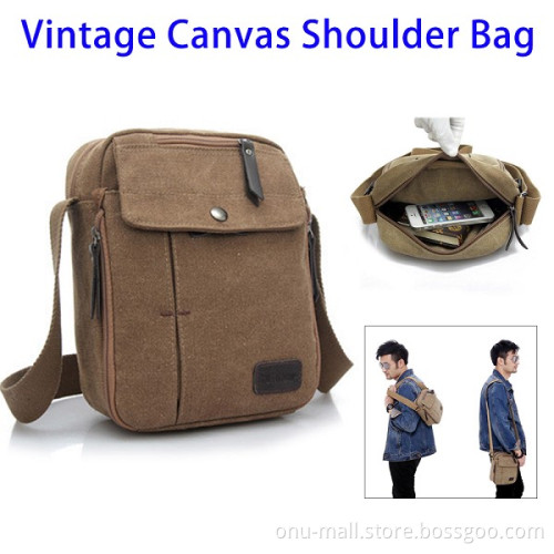 Amazon Women Handbags Wish Hot Sale Blank Messenger Canvas Shoulder Bags for Man